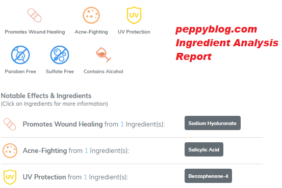 Ingredient Analysis of Clinique Clarifying Lotion