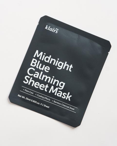 KLAIRS Midnight Blue Calming Sheet Mask