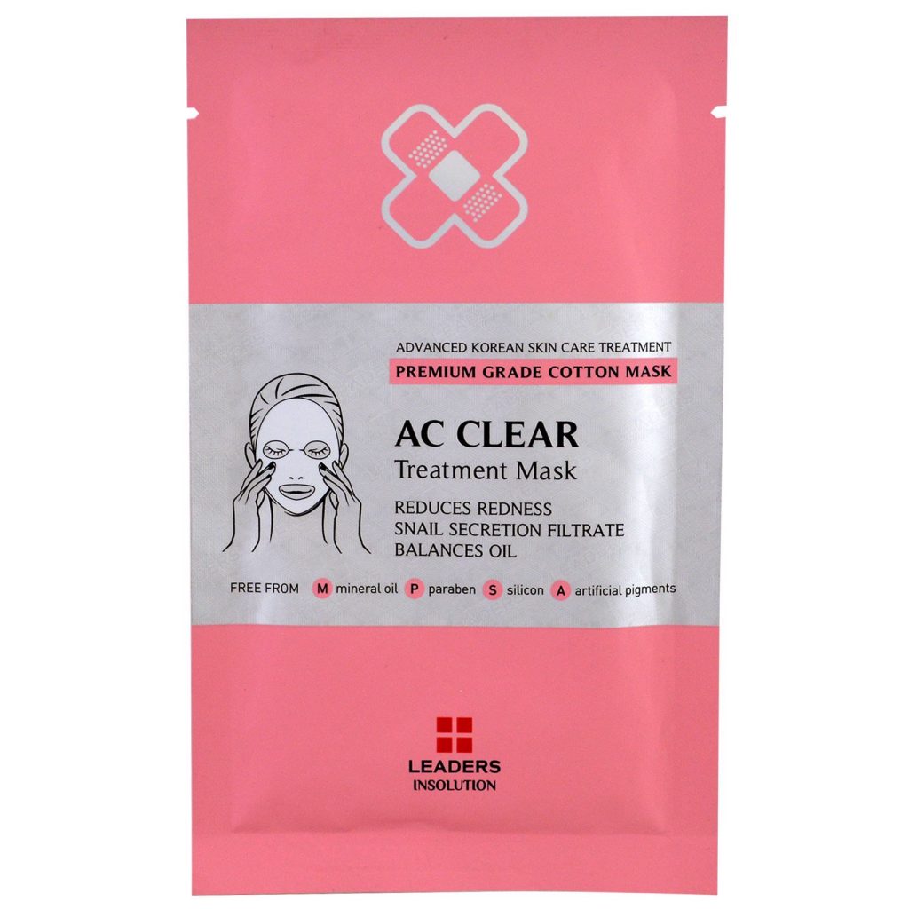 LEADERS AC Clear Treatment Mask