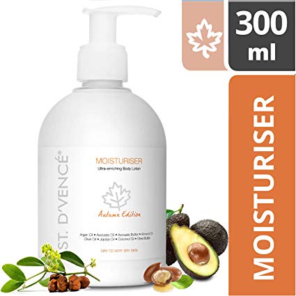 ST. D'VENCE Body Lotion with Argan Oil and Avocado Butter for Very Dry Skin