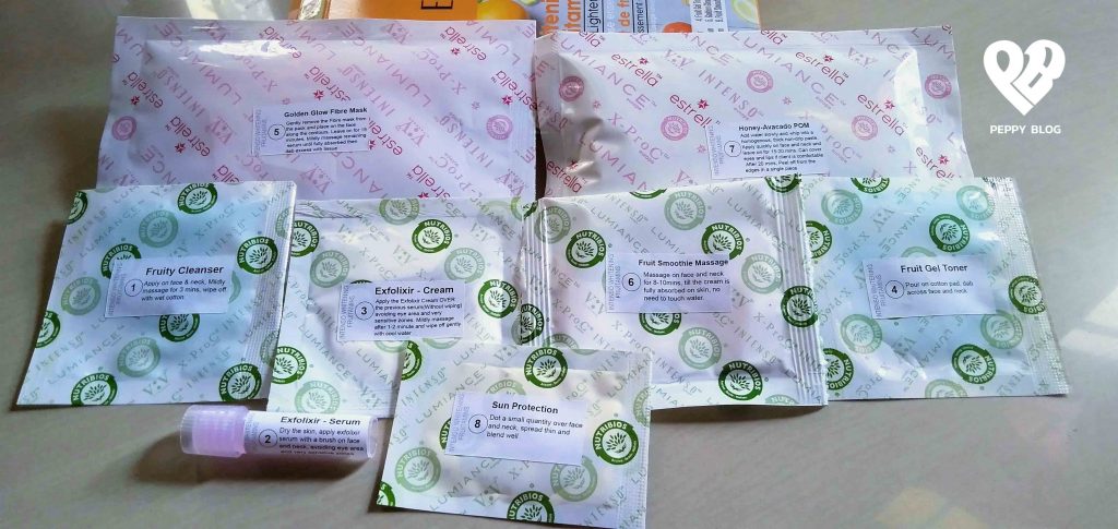 Intenso Whitening Fruitamins Skin Lightening Facial