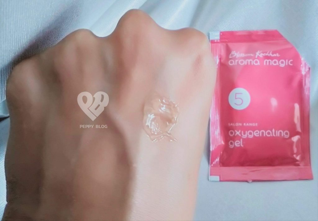 aroma magic skin glow facial oxygenating step 6