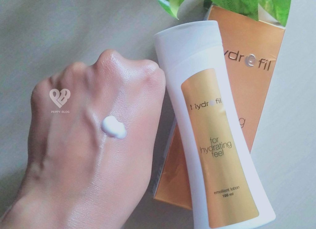 Hydrofil moisturising lotion review