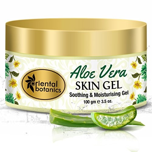Oriental Botanics 90% Aloe Vera Skin Gel With Sweet Almond & Wheatgerm Oil