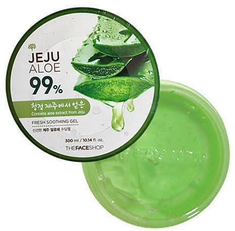 The Faceshop Jeju Aloe Fresh Soothing Gel, 300 ml