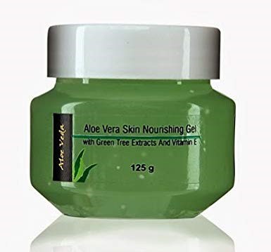 Aloe Veda Nourishing Aloe Vera Skin Gel With Green Tea Extracts & Vitamin E Beads