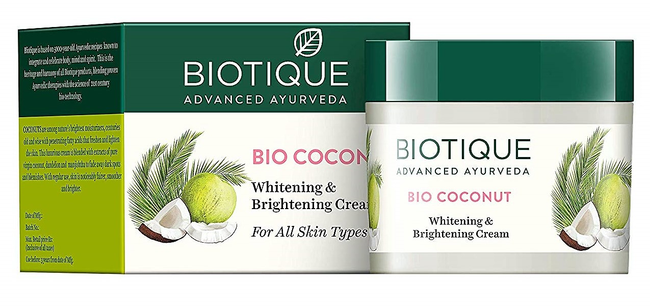 Biotique Bio Coconut Whitening & Brightening Cream