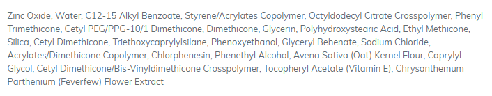 Aveeno mineral sunscreen review