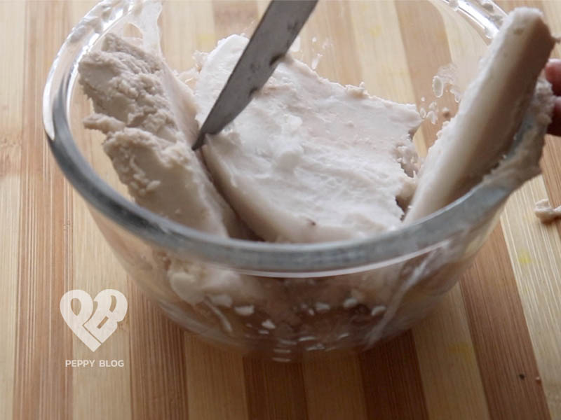 frozen coconut cream