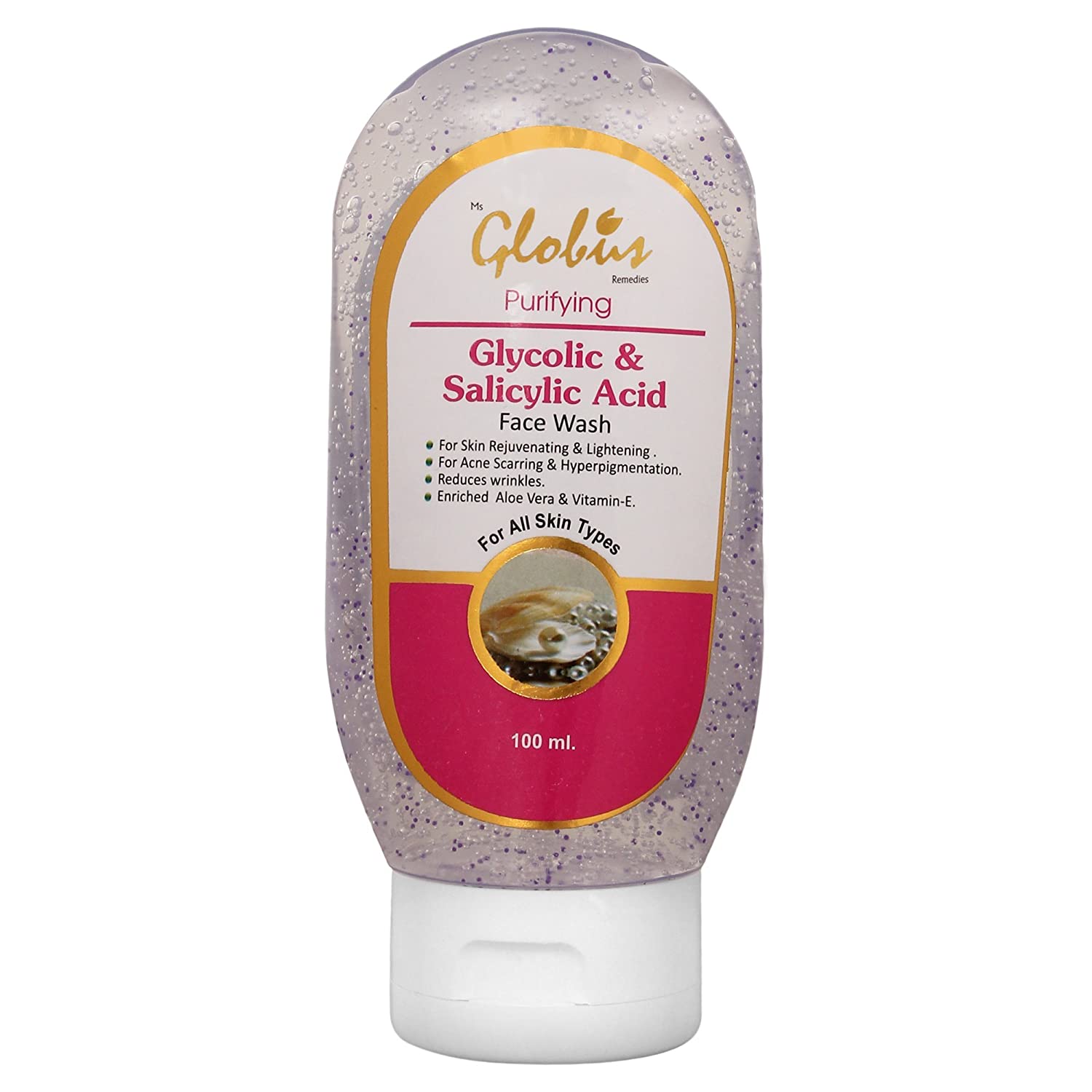 Globus Remedies Glycolic & Salicyclic Acid Face wash