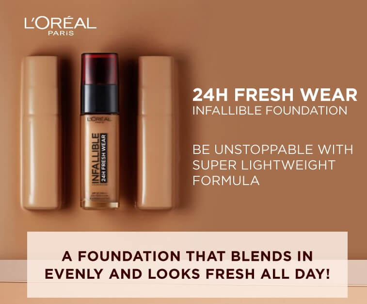 L'Oreal Paris Infallible 24H Fresh Wear Foundation