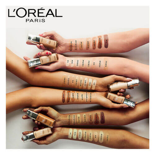 L'Oreal Paris True Match Super-Blendable Foundation shades