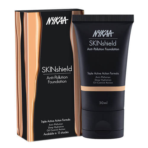 Nykaa SkinShield Anti-Pollution Matte Foundation