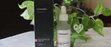 minimalist alpha arbutin serum review