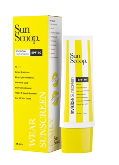 SUNSCOOP INVISIBLE SPF40