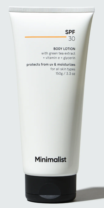 MINIMALIST SPF 30 BODY LOTION
