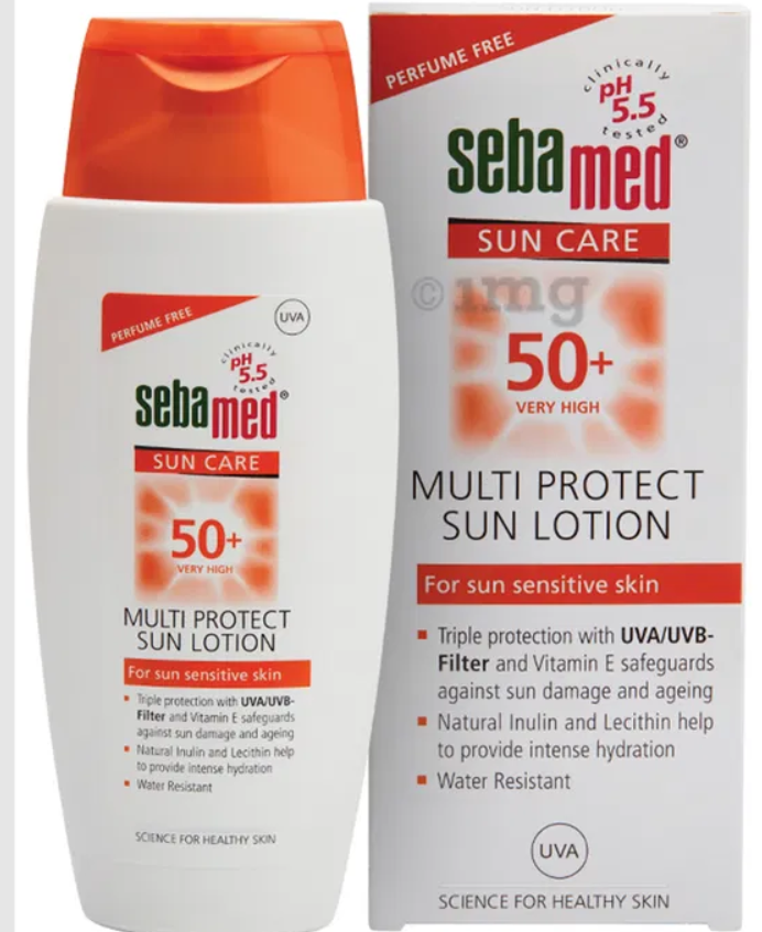 SEBAMED MULTI PROTECT SUN LOTION SPF50