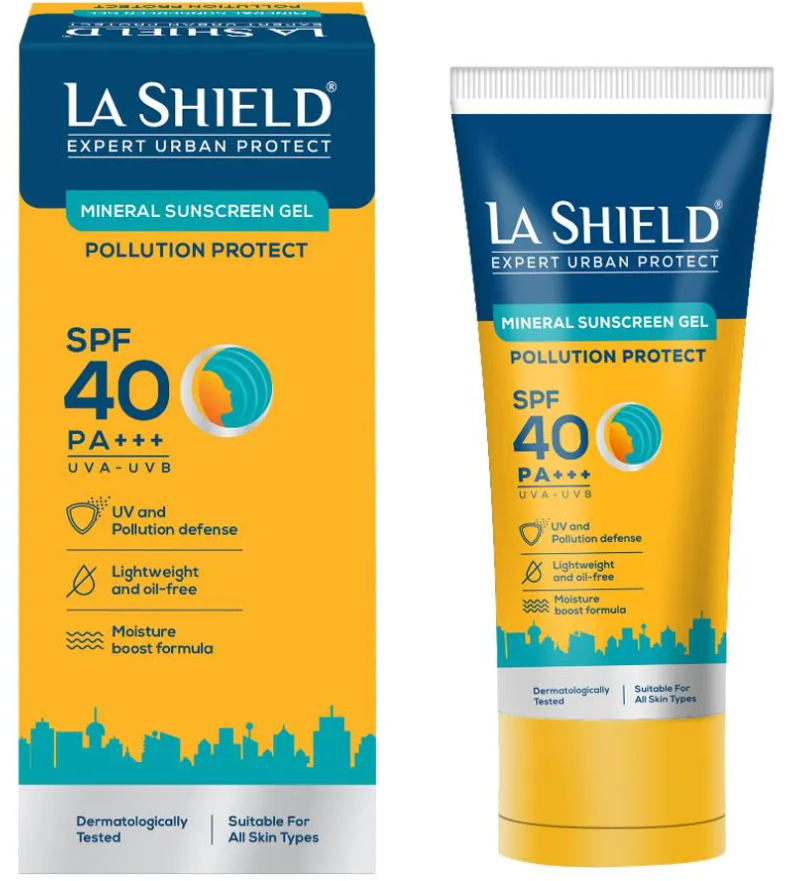 LA SHIELD POLLUTION PROTECT MINERAL SUNSCREEN SPF40