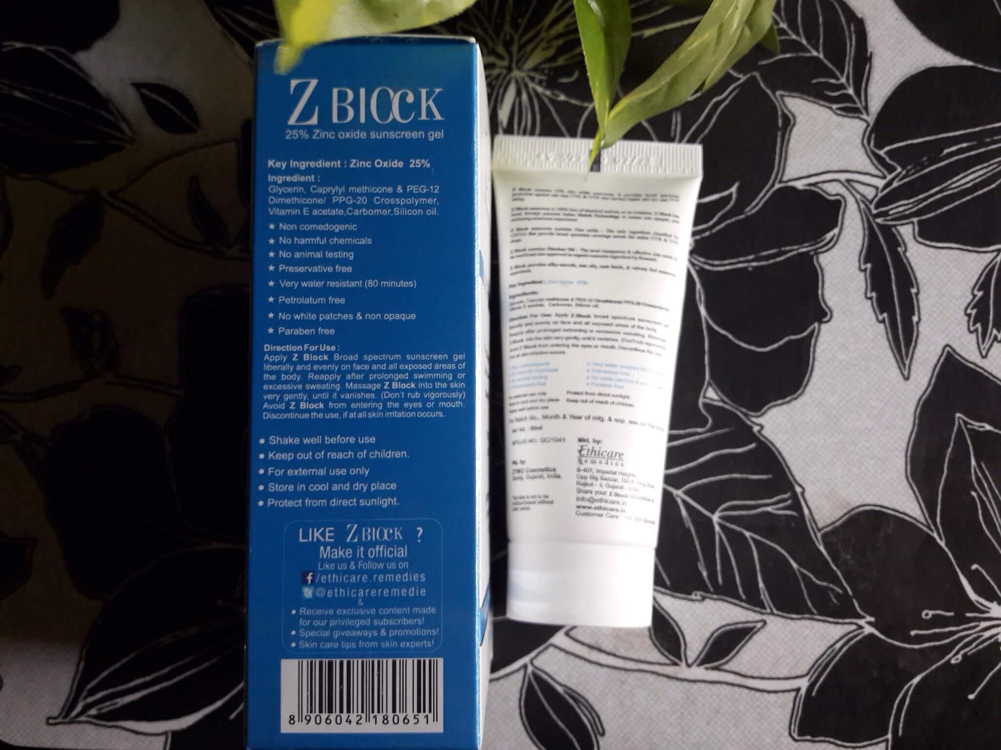 Chemical Free Mineral Sunscreen ZBlock Sunscreen Review Peppy Blog