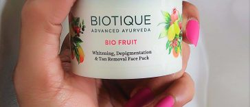Biotique Bio Fruit Whitening And Depigmentation Face Pack Review