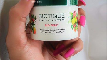 Biotique Bio Fruit Whitening And Depigmentation Face Pack Review