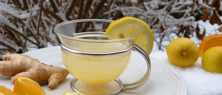 lemon ginger tea