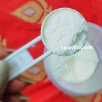 Milk powder for skin