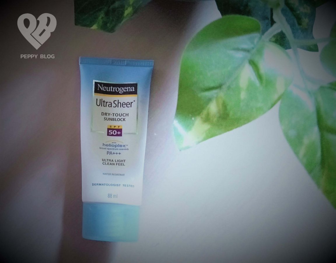Neutrogena Ultra Sheer Dry Touch Sunblock SPF 50+ review