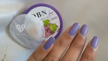 OBN nail polish remover wipes review