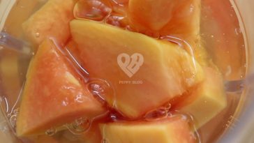 papaya egg white face mask