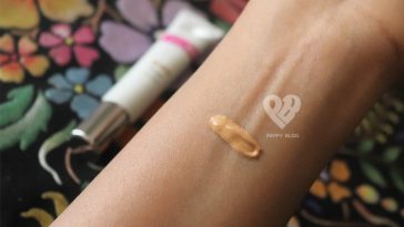 Ponds BB cream medium swatch