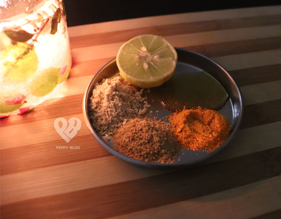 turmeric face pack