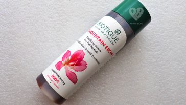 Biotique Bio Mountain Ebony Vitalizing Serum Review