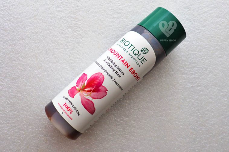 Biotique Hair Serum Review Biotique Bio Mountain Ebony Vitalizing
