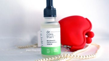 Deconstruct beginner's exfoliating serum review