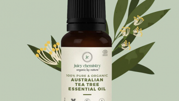 Juicy Chemistry tea tree oil review