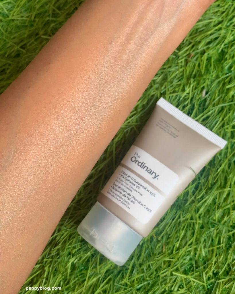 The Ordinary Vitamin C Suspension 23 + HA Spheres 2 Review Peppy Blog