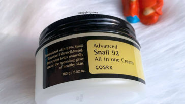 COSRX Advanced Snail 92 All in One Cream Review